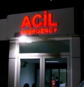 Eşini döverek hastanelik etti!