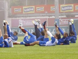 Trabzonspor'da mesai sürüyor