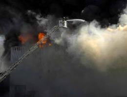 Askerlik şubesinde yangın