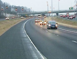 Trafikte zam yolda !