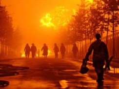 Yangın 10 bin kişiyi evsiz bıraktı!