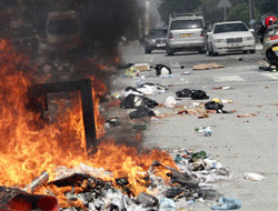 Yavru vatan savaş alanına döndü