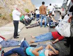 Antalya güne böyle başladı!