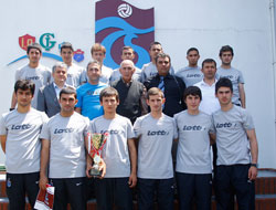 Şampiyon Liseden TS'ye ziyaret