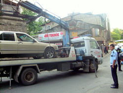 Trabzon'da polisten fazla kaçamadı