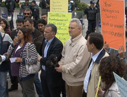 Ankara'da anayasa eylemi