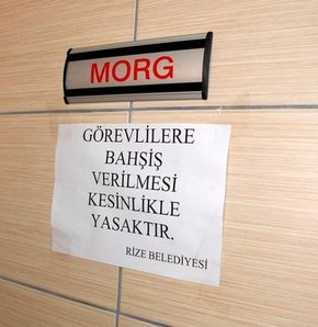 Rize'de 'örnek' davranış!