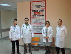 Trabzon'da şiddete tepki