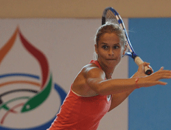 Trabzon'daki tenis turnuvası bitti