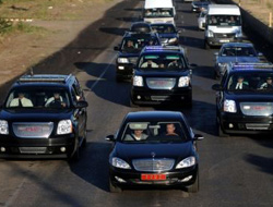 Erdoğan şoför koltuğunda