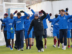 Trabzonspor top başı yapıyor