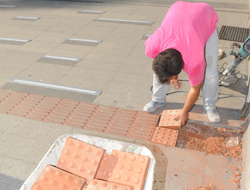 Trabzon'daki o yol düzeltildi