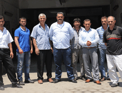 Gümrükçüoğlu'na teşekkür ettiler