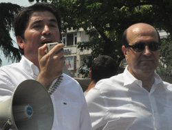 Trabzon’da Tutuklu vekil eylemi