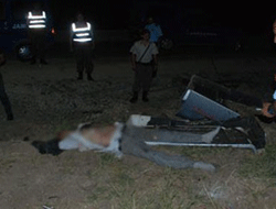 AKP ve CHP üyeleri kazada öldü!