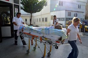 Televizyon patladı, yangın çıktı