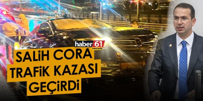 Salih Cora trafik kazası geçirdi!