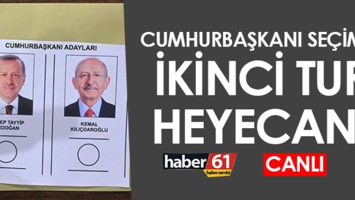 Trabzon seçim sonuçları ve 28 Mayıs 2023 Cumhurbaşkanlığı 2. tur seçim sonuçları