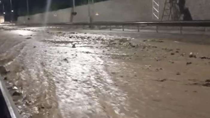 İşte Trabzon'daki heyelan sonrası ortaya çıkan manzara!