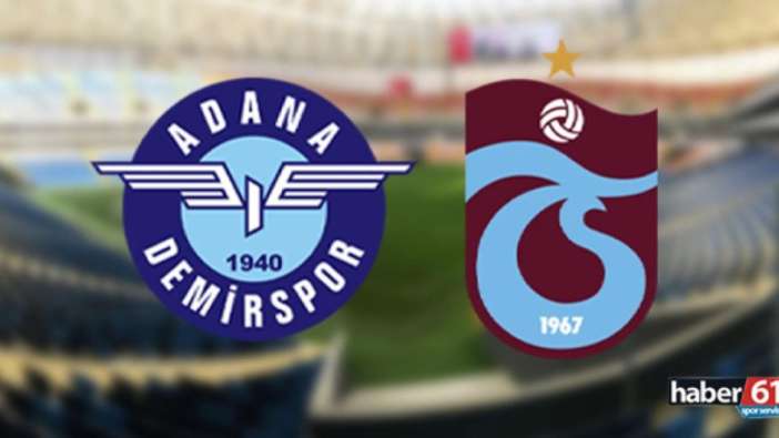 Trabzonspor'un Adana Demirspor maçı muhtemel 11'i