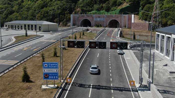 Yeni Zigana Tüneli'ni kaç araç kullandı?