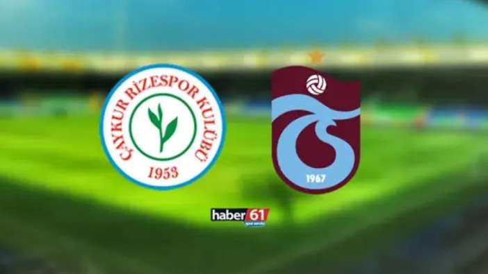 Trabzonspor, Rizespor deplasmanında! İşte muhtemel 11'ler