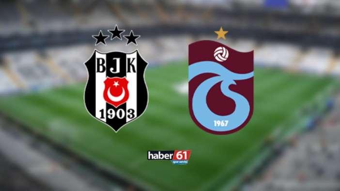 Trabzonspor Beşiktaş'a konuk oluyor! İşte muhtemel 11