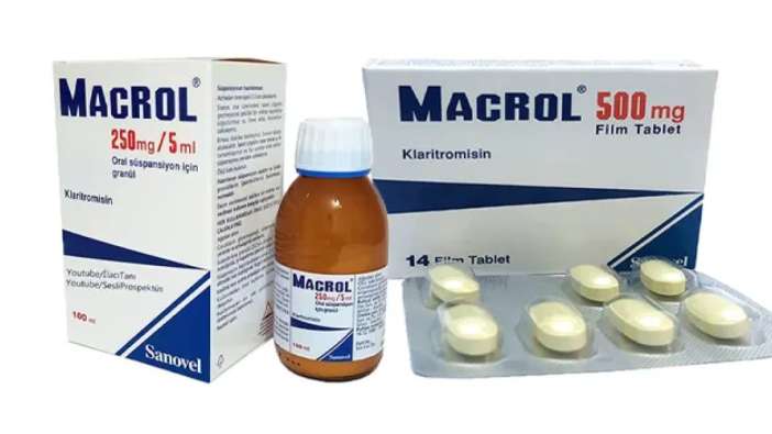 Macrol 500 mg nedir? Ne için kullanılır, yan etkileri nelerdir?