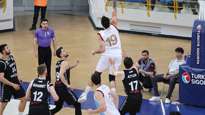 Potada geri vites yok! Trabzonspor 87-71 Konya BBSK