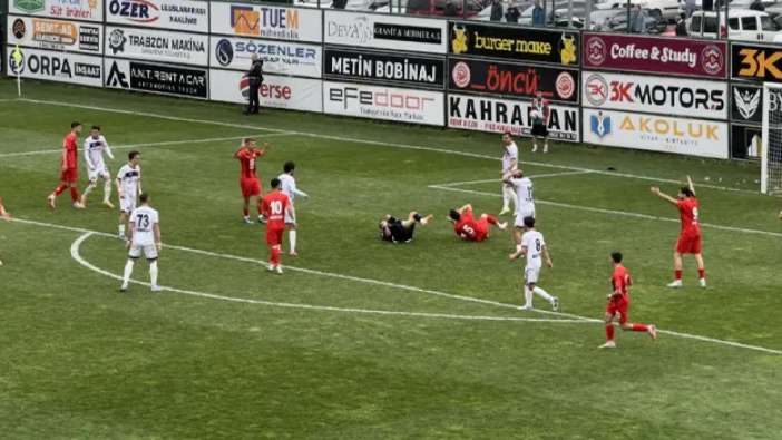 Trabzon'da gergin maç: Sebat Gençlikspor liderliği Mardin'e kaptırdı