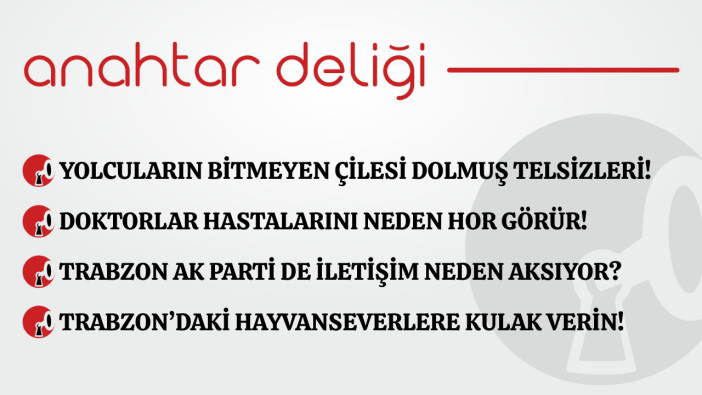 Anahtar Deliği 06.12.2025 - Yolcuların bitmeyen çilesi dolmuş telsizleri