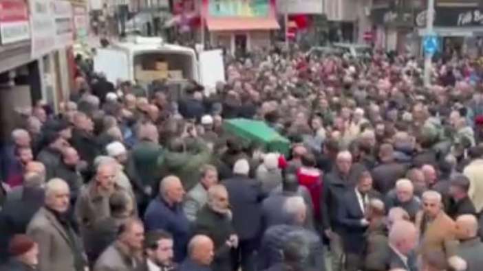 Rize’de öldürülen Sürmene eski belediye başkan yardımcısı toprağa verildi