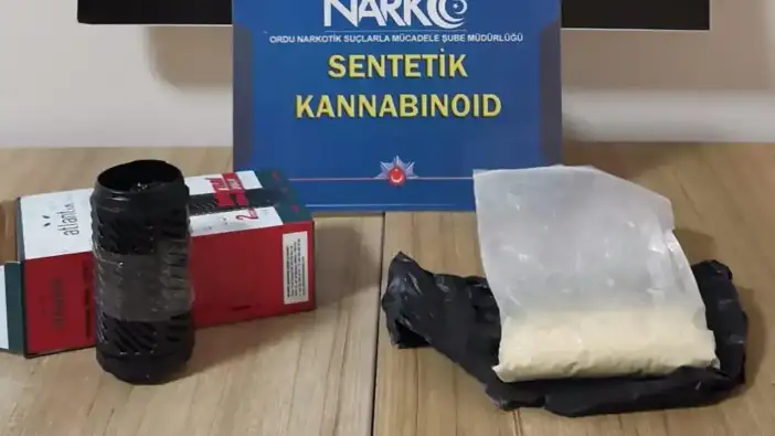 Ordu’da Otobüste Uyuşturucu Operasyonu: Şüpheli Tutuklandı