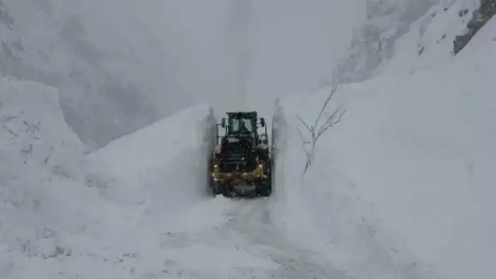 Trabzon için çığ buzlanma ve fırtına uyarısı