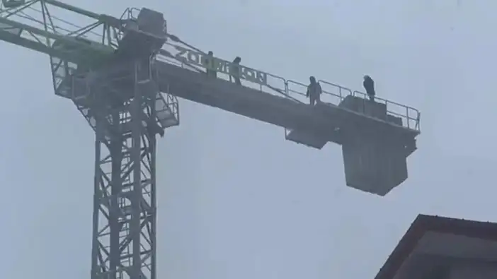 Samsun’da şantiye krizi: Ücretlerini alamayan işçiler intihara teşebbüs etti