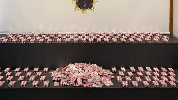 Samsun’da narkotik operasyonu: 36 bin 600 sentetik ecza ele geçirildi