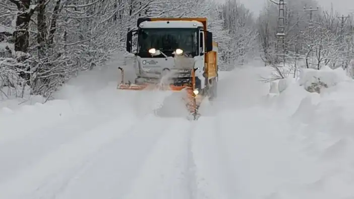 Ordu’da karla mücadele: 358 mahalle yolu açıldı