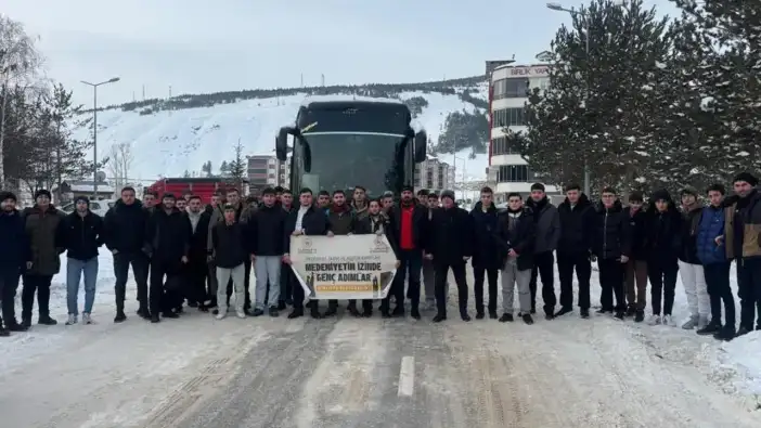 Bayburtlu gençler, Hasankeyf’te tarih ve kültürle buluşuyor