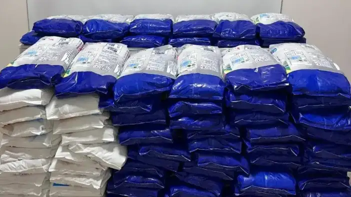 Samsun’da 1 ton sahte toz deterjan ele geçirildi