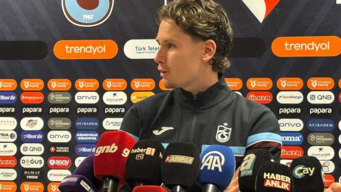 Trabzonspor’da ilk maçına çıkan Lovik “Yediğimiz golde benim hatam vardı”