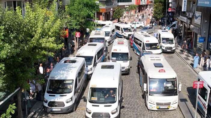 Trabzon’da dolmuş sistemine kameralı düzenleme! Kurala uymayan yanacak