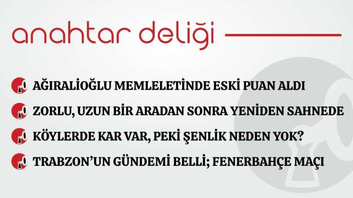 Anahtar Deliği 09.02.2026-  Ağıralioğlu memleletinde eski puan aldı
