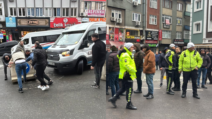 Trabzon’da dolmuşcular isyan etti: Eski yerlerine döndüler