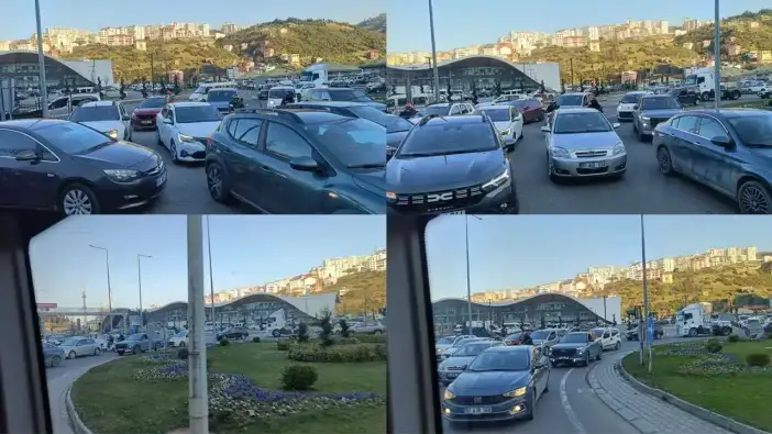 Trabzon trafiği Ramazan’da da çileye dönüştü