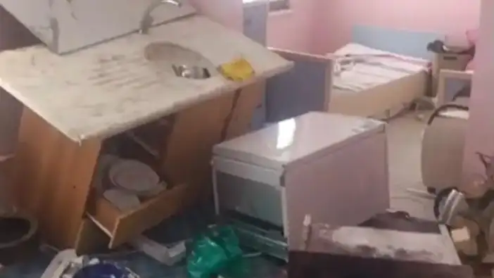 Tonya’da ayı paniği! Yayla evini savaş alanına çevirdi