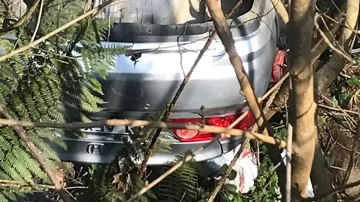 Trabzon’da otomobil uçuruma yuvarlandı: Yaralılar var