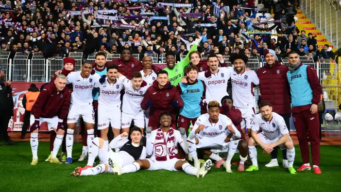 Trabzonspor ikinci yarı daha çok puan topladı: Milli araya moralli girdi