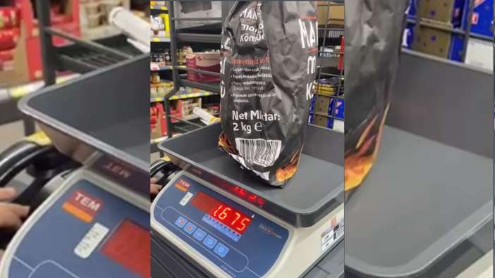 Trabzon’da zincir marketteki eksik gramaj tepkiye yol açtı!
