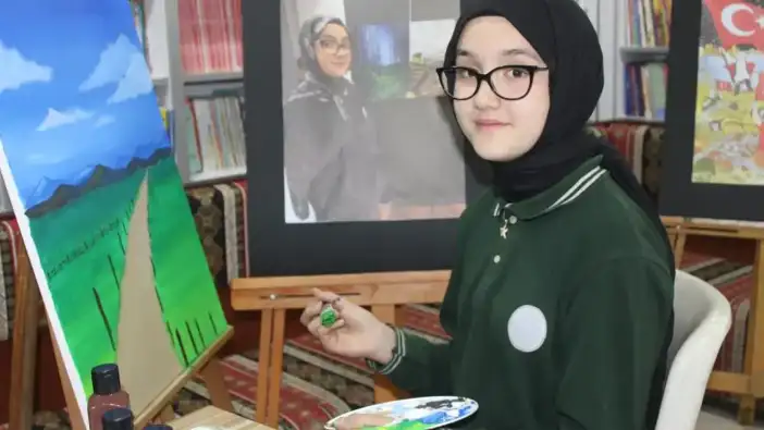 Ordu Kumru’da 11 yaşındaki Ebrar’dan 40 birincilik