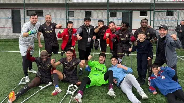 Trabzon Büyükşehir Ampute deplasmanda kazandı: 3 puanla döndü